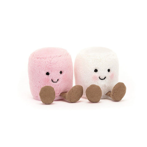 Amuseable Pink and White Marshmallow by Jellycat-Nook & Cranny Gift Store-2019 National Gift Store Of The Year-Ireland-Gift Shop