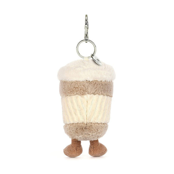 Amuseable Coffee To-Go Bag Charm by Jellycat-Nook & Cranny Gift Store-2019 National Gift Store Of The Year-Ireland-Gift Shop