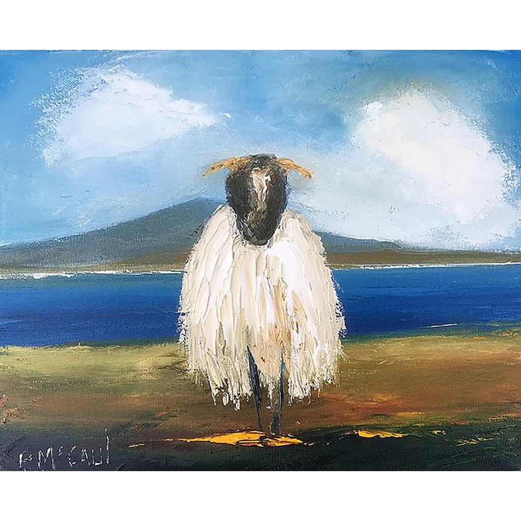 Achill Sheep - Greeting Card by Padraig McCaul Images-Nook & Cranny Gift Store-2019 National Gift Store Of The Year-Ireland-Gift Shop