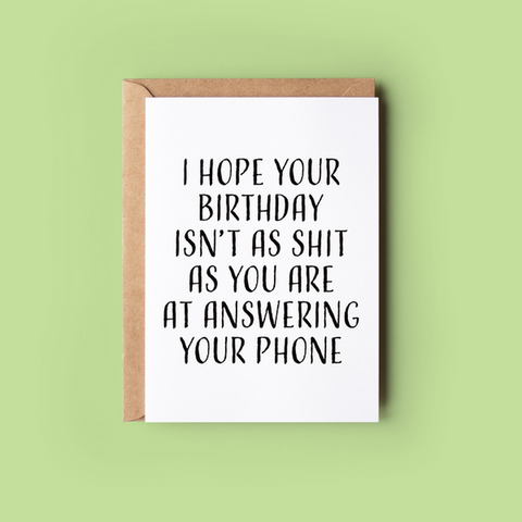 Answering your phone...(Happy Birthday)-Nook & Cranny Gift Store-2019 National Gift Store Of The Year-Ireland-Gift Shop