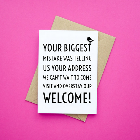 Your Biggest Mistake...-Nook & Cranny Gift Store-2019 National Gift Store Of The Year-Ireland-Gift Shop