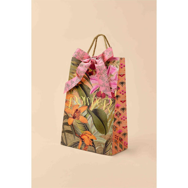 China Blue Blooms Linen/Cotton Print Scarf-Nook & Cranny Gift Store-2019 National Gift Store Of The Year-Ireland-Gift Shop