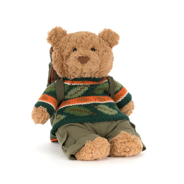 Bartholomew Bear (Hiking Outfit) by Jellycat