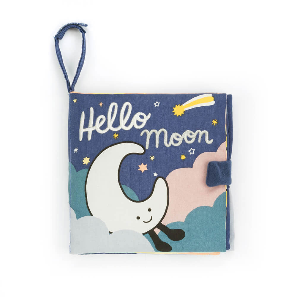 Hello Moon Fabric Book By Jellycat-Nook & Cranny Gift Store-2019 National Gift Store Of The Year-Ireland-Gift Shop