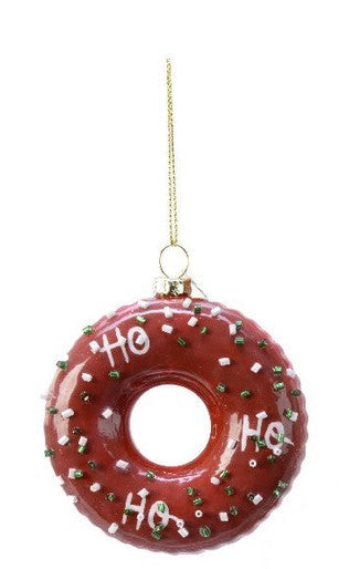 Glass Hanging Ornament - Donuts-Nook & Cranny Gift Store-2019 National Gift Store Of The Year-Ireland-Gift Shop