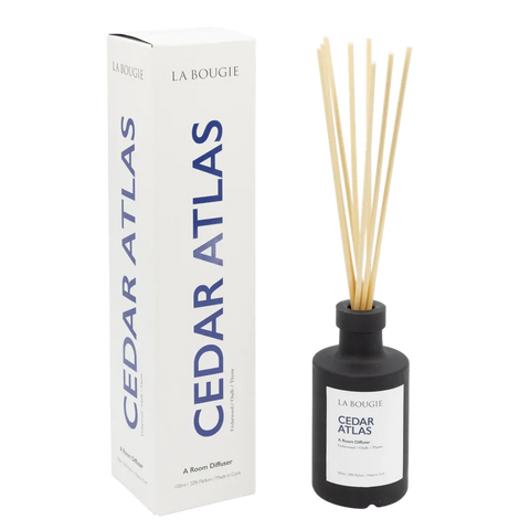 La Bougie - Cedar Atlas Room Diffuser (100ml)-Nook & Cranny Gift Store-2019 National Gift Store Of The Year-Ireland-Gift Shop