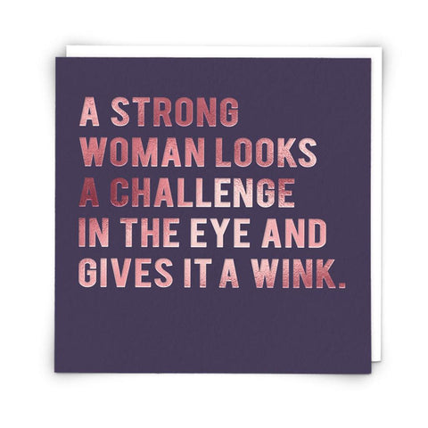A strong woman...-Nook & Cranny Gift Store-2019 National Gift Store Of The Year-Ireland-Gift Shop