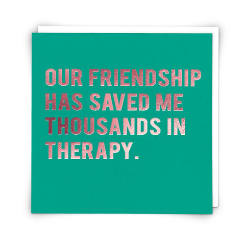 Our Friendship...-Nook & Cranny Gift Store-2019 National Gift Store Of The Year-Ireland-Gift Shop