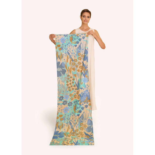 Cotton Scarf -Springtime Floral-Nook & Cranny Gift Store-2019 National Gift Store Of The Year-Ireland-Gift Shop