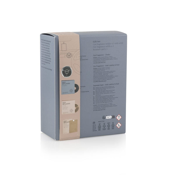 Max Benjamin - Car Fragnance Gift Set (Dodici / Irish Leather & Oud-Nook & Cranny Gift Store-2019 National Gift Store Of The Year-Ireland-Gift Shop