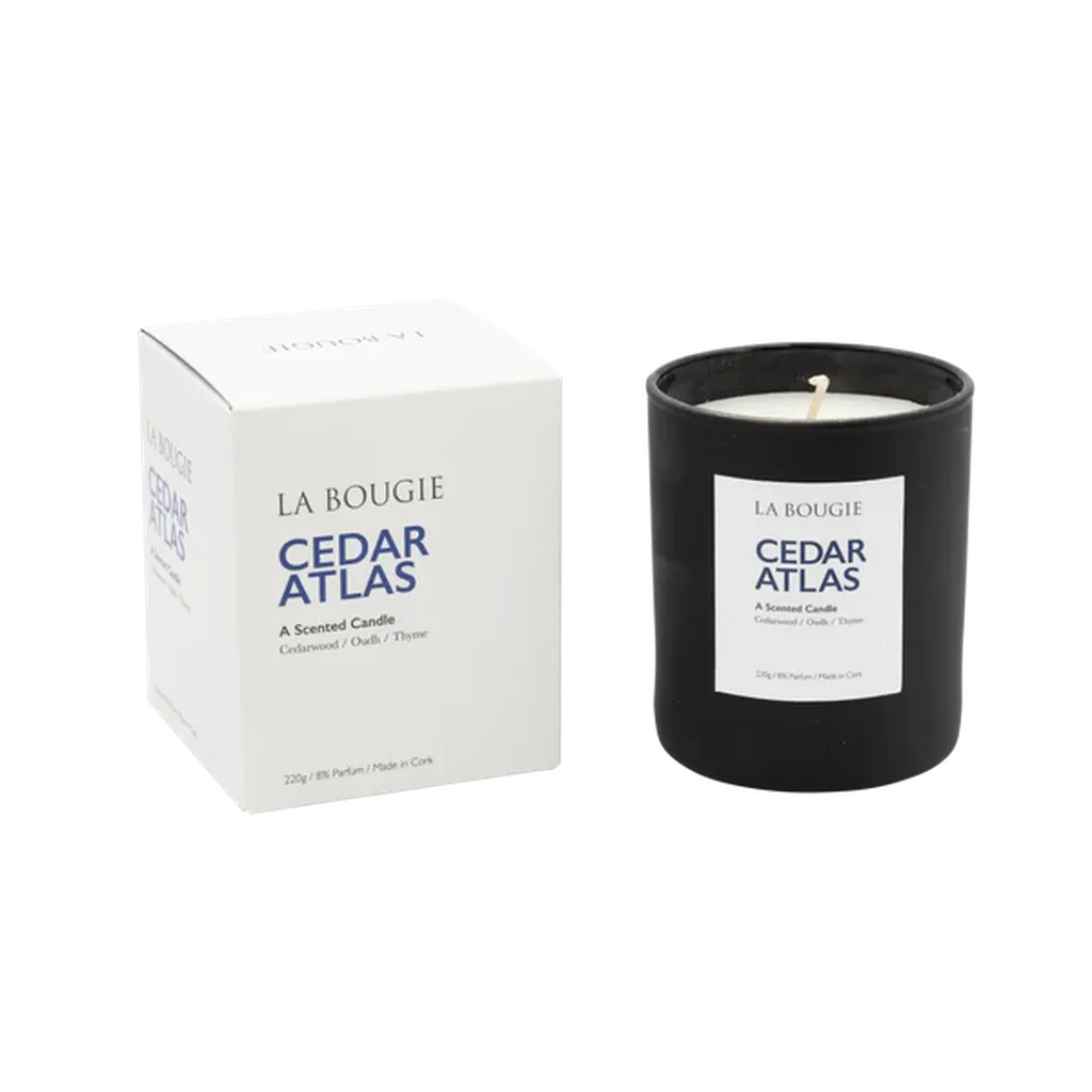 La Bougie - Cedar Atlas Candle-Nook & Cranny Gift Store-2019 National Gift Store Of The Year-Ireland-Gift Shop
