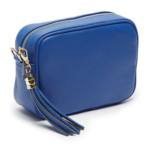 Elie Beaumont Cross Body Italian Leather Bag - (Cobalt Blue)-Nook & Cranny Gift Store-2019 National Gift Store Of The Year-Ireland-Gift Shop