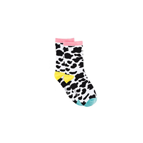Funky Bamboo Socks - Cow Print-Nook & Cranny Gift Store-2019 National Gift Store Of The Year-Ireland-Gift Shop