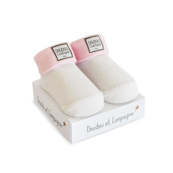 Soft Cotton Newborn Baby Socks - Assorted Styles in Pink-Nook & Cranny Gift Store-2019 National Gift Store Of The Year-Ireland-Gift Shop