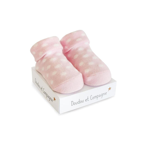 Soft Cotton Newborn Baby Socks - Assorted Styles in Pink-Nook & Cranny Gift Store-2019 National Gift Store Of The Year-Ireland-Gift Shop