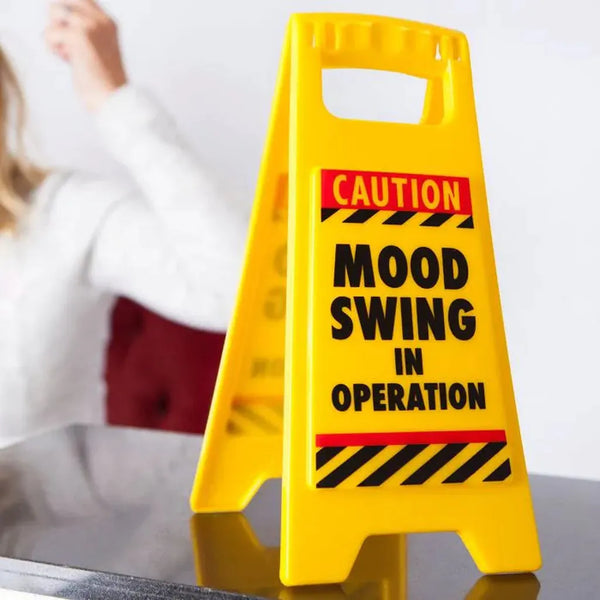Desk Warning Sign - Mood Swing in Operation-Nook & Cranny Gift Store-2019 National Gift Store Of The Year-Ireland-Gift Shop