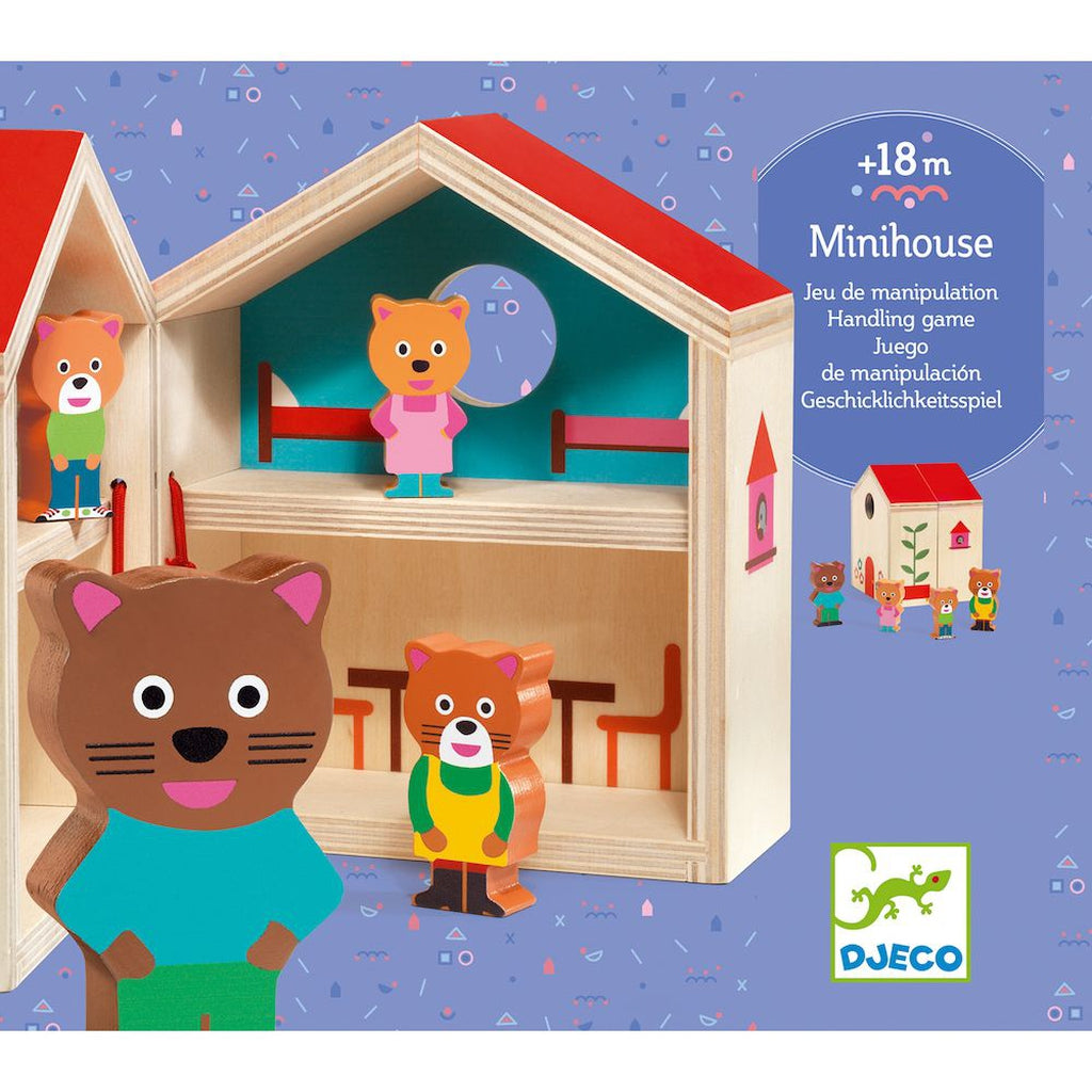 Djeco - Mini Wooden House-Nook & Cranny Gift Store-2019 National Gift Store Of The Year-Ireland-Gift Shop