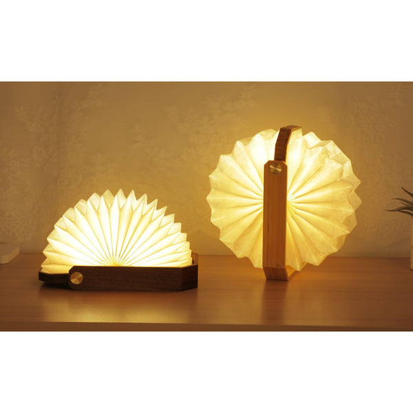 Smart Origami Lamp - Walnut Wood-Nook & Cranny Gift Store-2019 National Gift Store Of The Year-Ireland-Gift Shop
