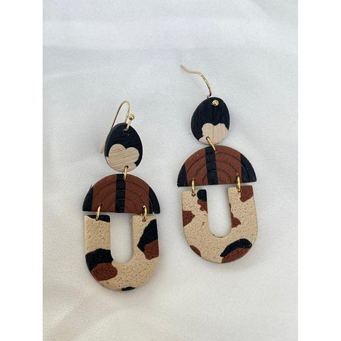 Savanna Earrings - Leopard Print-Nook & Cranny Gift Store-2019 National Gift Store Of The Year-Ireland-Gift Shop