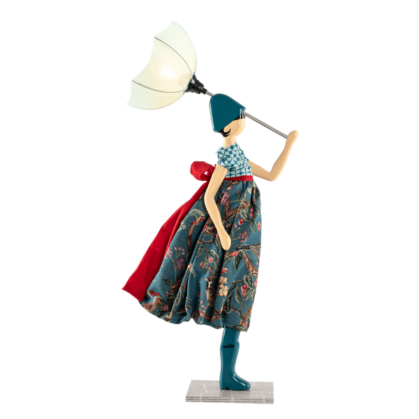 'Eilso' Lady in the wind Lamp-Nook & Cranny Gift Store-2019 National Gift Store Of The Year-Ireland-Gift Shop