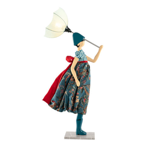 'Eilso' Lady in the wind Lamp-Nook & Cranny Gift Store-2019 National Gift Store Of The Year-Ireland-Gift Shop