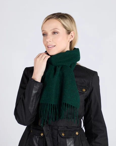 100% Lambswool Scarf by Foxford - Amazon Green-Nook & Cranny Gift Store-2019 National Gift Store Of The Year-Ireland-Gift Shop