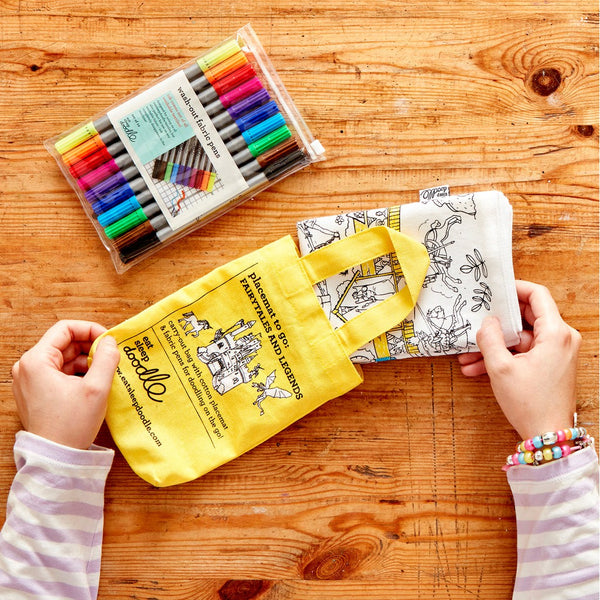 Colour in your own Placemat - (Fairytales and Legend)-Nook & Cranny Gift Store-2019 National Gift Store Of The Year-Ireland-Gift Shop