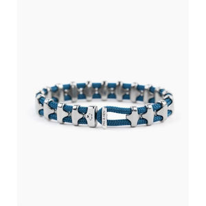 'Bold Bob' Bracelet - Ocean Blue/ Silver-Nook & Cranny Gift Store-2019 National Gift Store Of The Year-Ireland-Gift Shop