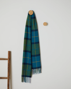 Foxford 100% Lambswool Scarf - Shannon check-Nook & Cranny Gift Store-2019 National Gift Store Of The Year-Ireland-Gift Shop