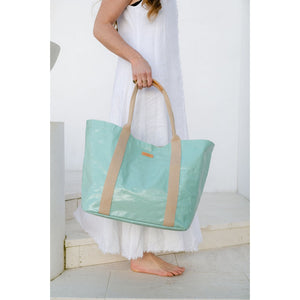 Luxurious Designer Giulia Bag - Glossy! (Ocean colour)-Nook & Cranny Gift Store-2019 National Gift Store Of The Year-Ireland-Gift Shop
