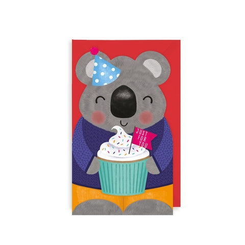 Koala with cupcake...-Nook & Cranny Gift Store-2019 National Gift Store Of The Year-Ireland-Gift Shop