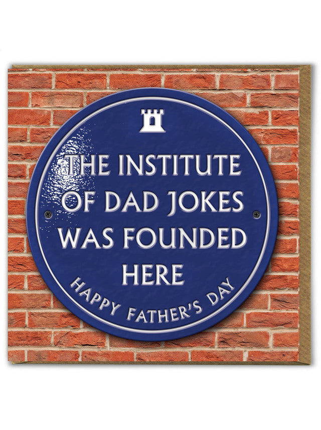 The institute of Dad jokes...-Nook & Cranny Gift Store-2019 National Gift Store Of The Year-Ireland-Gift Shop