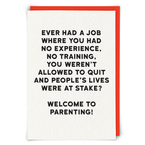 Welcome to parenting…-Nook & Cranny Gift Store-2019 National Gift Store Of The Year-Ireland-Gift Shop