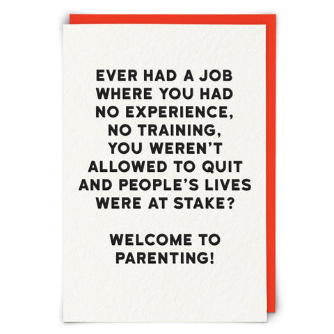 Welcome to parenting…-Nook & Cranny Gift Store-2019 National Gift Store Of The Year-Ireland-Gift Shop