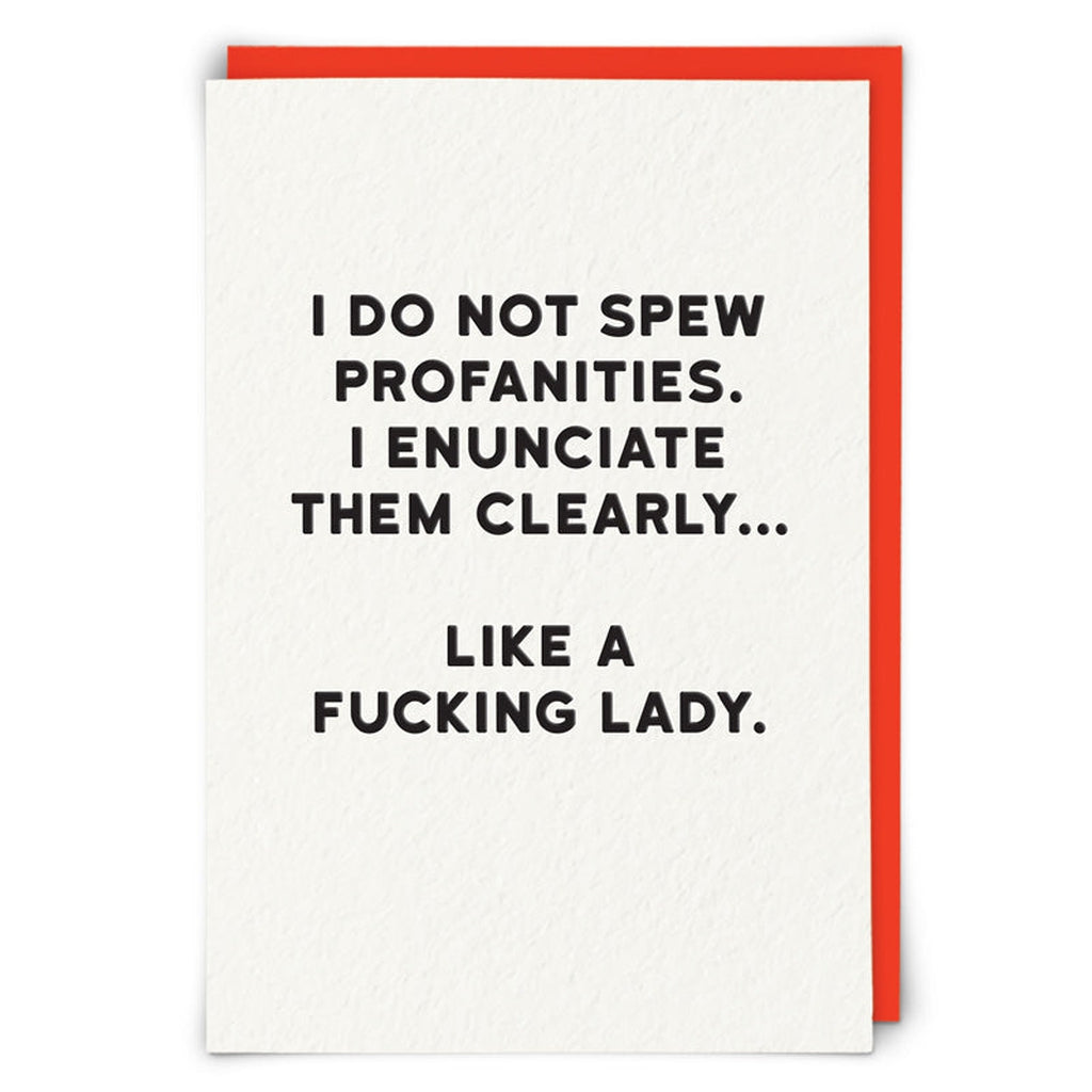 I do not spew profanities...-Nook & Cranny Gift Store-2019 National Gift Store Of The Year-Ireland-Gift Shop