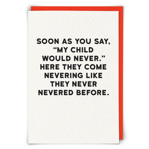 Never...-Nook & Cranny Gift Store-2019 National Gift Store Of The Year-Ireland-Gift Shop