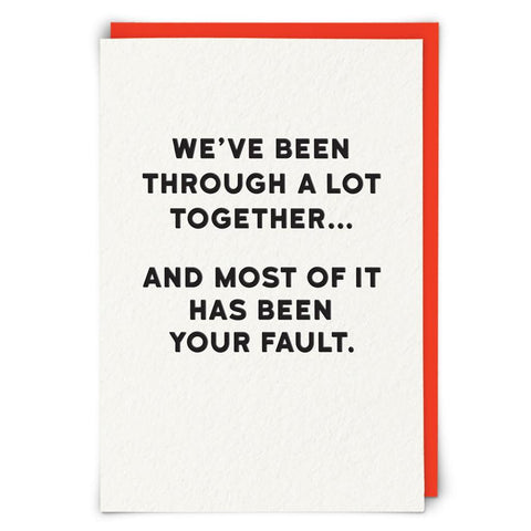 Your fault...-Nook & Cranny Gift Store-2019 National Gift Store Of The Year-Ireland-Gift Shop