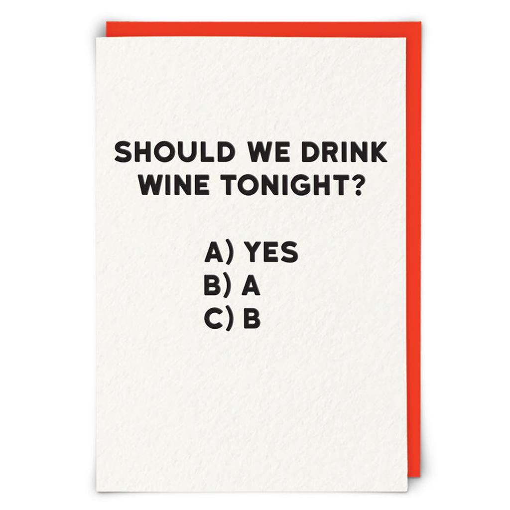 Wine tonight?...-Nook & Cranny Gift Store-2019 National Gift Store Of The Year-Ireland-Gift Shop
