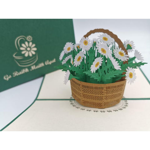3d Pop up Card - Go Raibh Maith Agat (Thank You)-Nook & Cranny Gift Store-2019 National Gift Store Of The Year-Ireland-Gift Shop