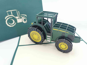 3d Pop up Card - Tractor-Nook & Cranny Gift Store-2019 National Gift Store Of The Year-Ireland-Gift Shop