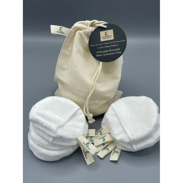 100% Bamboo Make Up Remover Pads - Pack of 10-Nook & Cranny Gift Store-2019 National Gift Store Of The Year-Ireland-Gift Shop