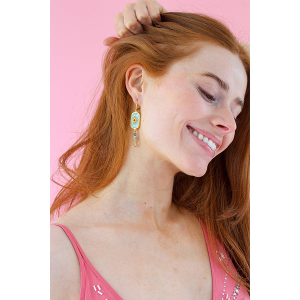 Wild Fire Gold Earrings-Nook & Cranny Gift Store-2019 National Gift Store Of The Year-Ireland-Gift Shop