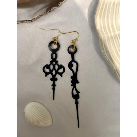 Vintage Clock Hands Earrings-Nook & Cranny Gift Store-2019 National Gift Store Of The Year-Ireland-Gift Shop
