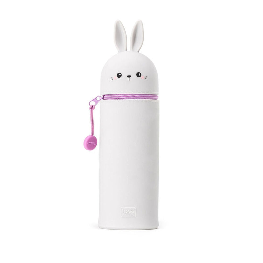 2-In 1 Silicon Pencil Case - Bunny-Nook & Cranny Gift Store-2019 National Gift Store Of The Year-Ireland-Gift Shop