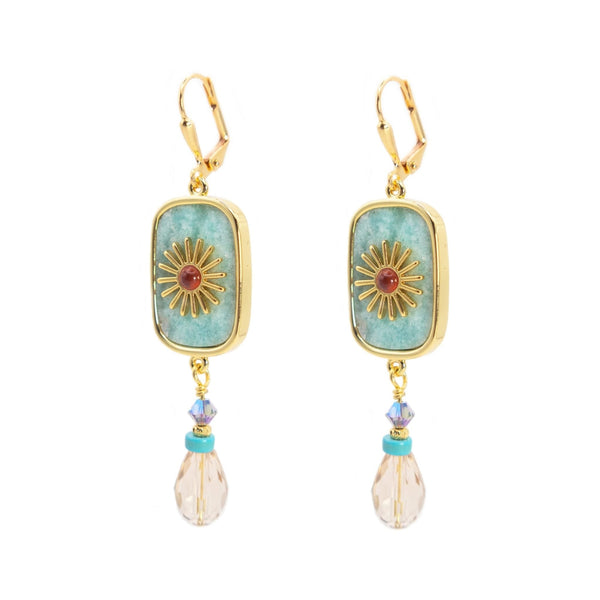 Wild Fire Gold Earrings-Nook & Cranny Gift Store-2019 National Gift Store Of The Year-Ireland-Gift Shop