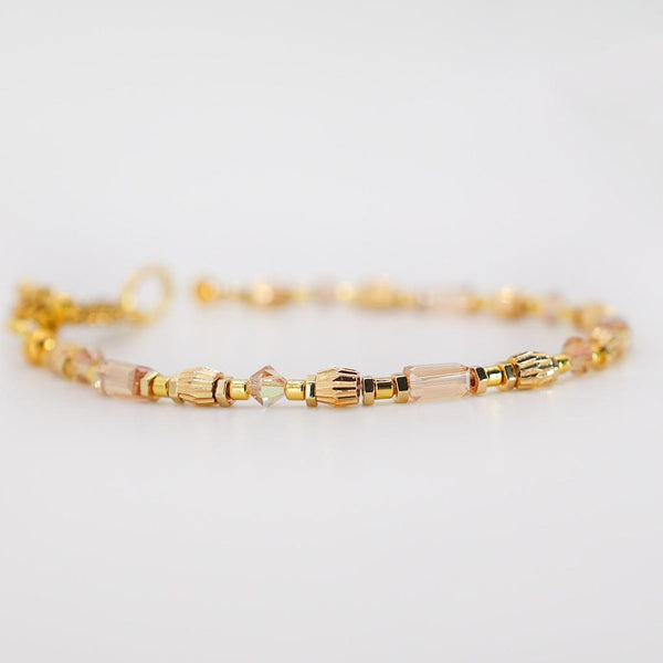 Amara Evening Bracelet - Gold-Nook & Cranny Gift Store-2019 National Gift Store Of The Year-Ireland-Gift Shop
