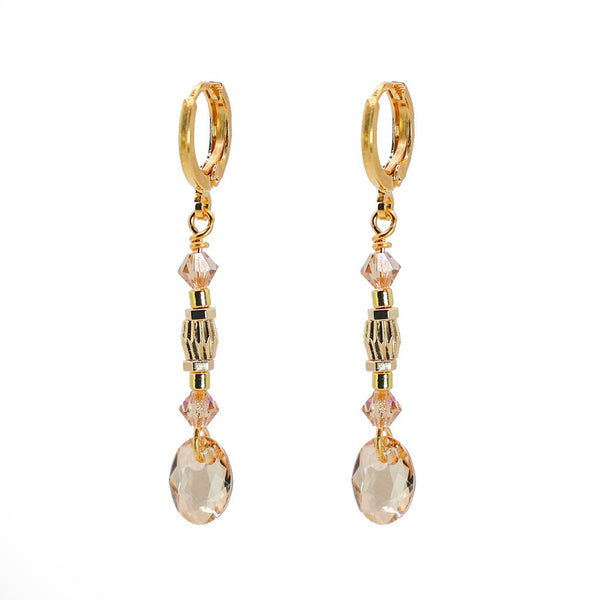 Amara Gold Evening Earrings-Nook & Cranny Gift Store-2019 National Gift Store Of The Year-Ireland-Gift Shop