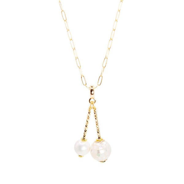 Aoibhianne Double Drop Necklace-Nook & Cranny Gift Store-2019 National Gift Store Of The Year-Ireland-Gift Shop