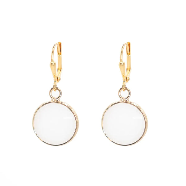 Aoibhianne Quartz Drop Earrings - Short-Nook & Cranny Gift Store-2019 National Gift Store Of The Year-Ireland-Gift Shop
