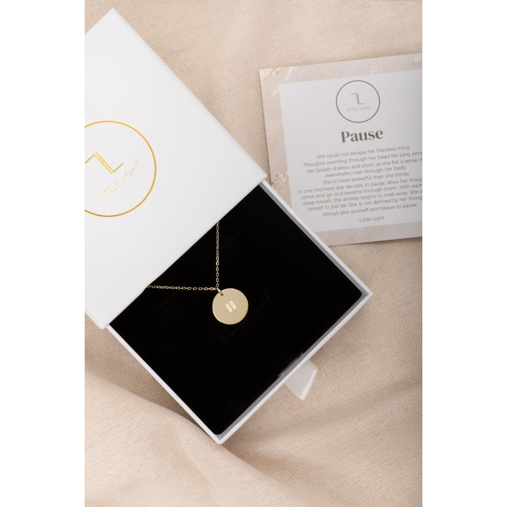 'Pause' Necklace & Poem-Nook & Cranny Gift Store-2019 National Gift Store Of The Year-Ireland-Gift Shop